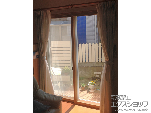 大阪府泉佐野市のの二重窓（内窓） プラマードU引違い窓2枚建て 施工例