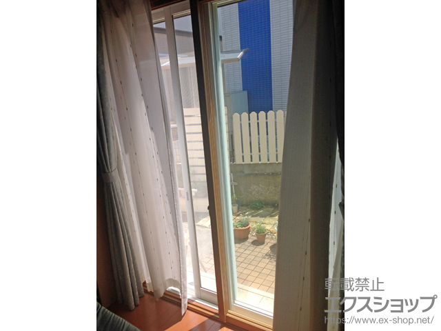 大阪府泉佐野市のの二重窓（内窓） プラマードU引違い窓2枚建て 施工例