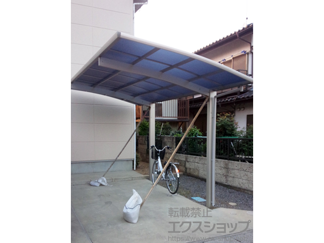 茨城県稲敷郡阿見町ののカーポート プレシオスポート 積雪〜20cm対応 施工例