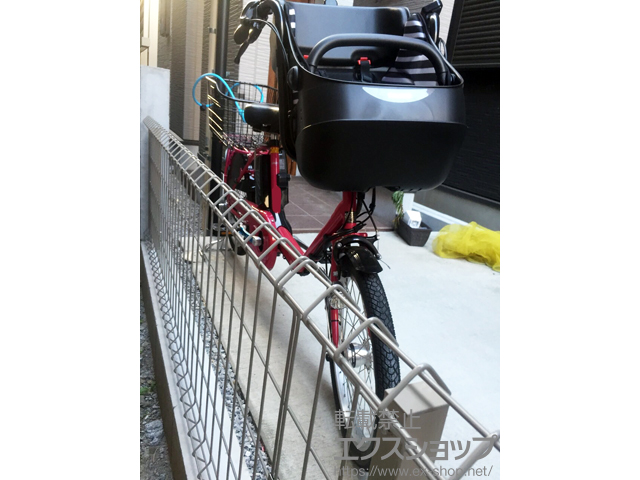 東京都目黒区ののフェンス・柵 イーネットフェンス1F型 自由柱タイプ 施工例