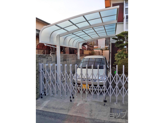 香川県高松市ののカーポート レイナキャップポートグラン　積雪〜20cm対応 施工例