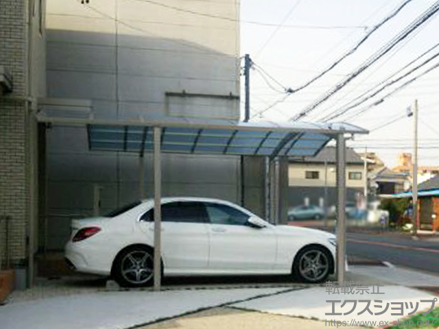 愛知県名古屋市ののカーポート レイナポートグラン M合掌　積雪〜20cm対応 施工例