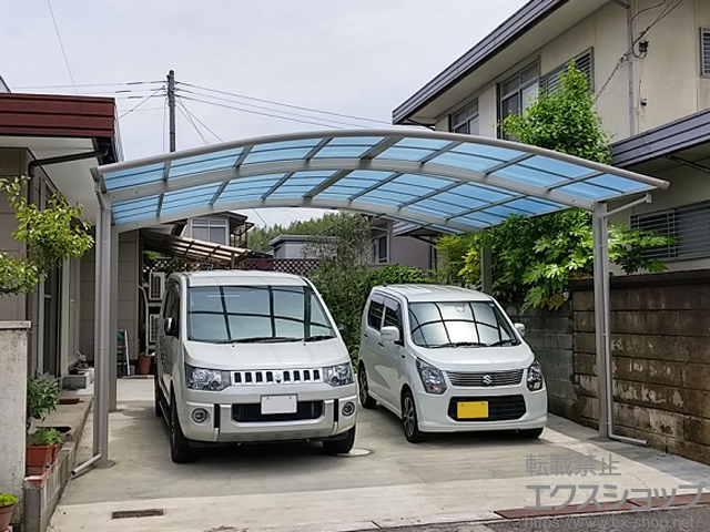 大分県大分市ののカーポート レイナツインポートグラン　積雪〜20cm対応 施工例