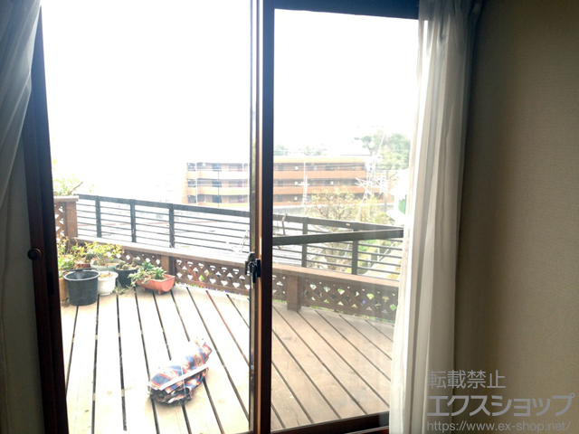 神奈川県横浜市のの二重窓（内窓） インプラス(ダストバリア)引き違い窓2枚建て 施工例