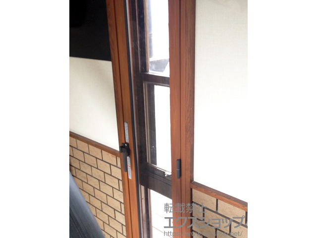 神奈川県横浜市のの二重窓（内窓） インプラス(ダストバリア)テラスドア(左吊元) 施工例