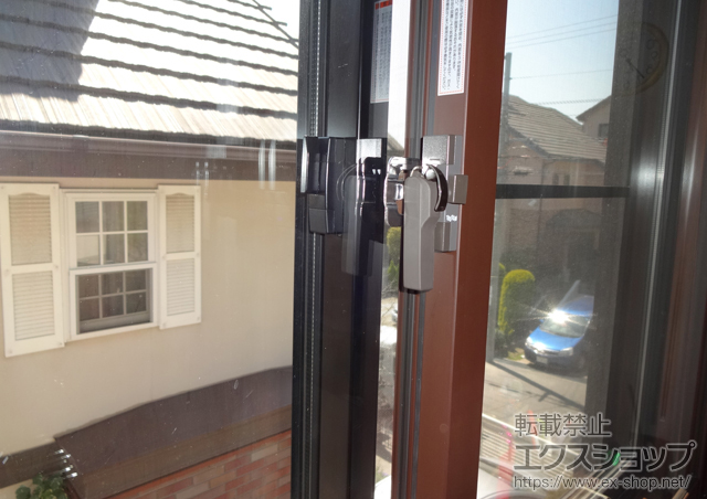 兵庫県西宮市のの二重窓（内窓） インプラス(ダストバリア)引き違い窓2枚建て 施工例