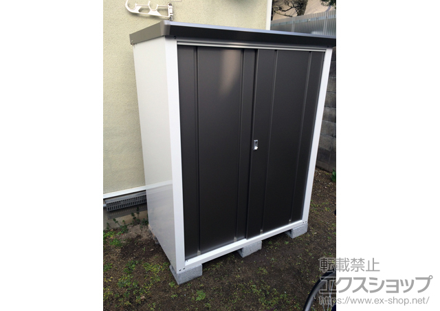 兵庫県尼崎市のの物置・屋外倉庫 ファインII SKFII-mini 一般型 (SKFII-mini) 施工例