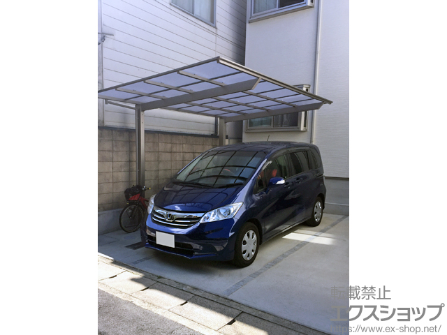 京都府京都市ののカーポート ソリッドポート 積雪〜20cm対応 施工例