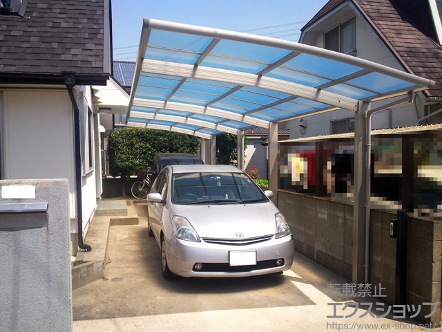 福岡県福岡市ののカーポート レイナポートグラン 縦連棟　積雪〜20cm対応 施工例