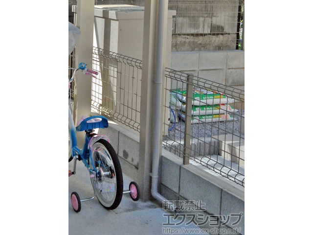 東京都東村山市ののフェンス・柵 ハイグリッドフェンス UF8型 施工例