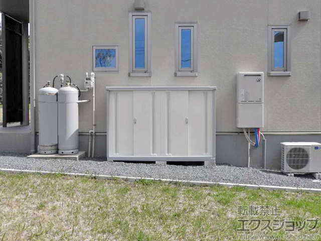 千葉県いすみ市のの物置・屋外倉庫 シンプリー 一般型(MJX-195C) 施工例