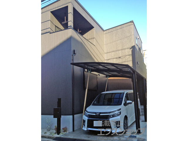 千葉県千葉市ののカーポート プレシオスポート 積雪〜20cm対応 施工例