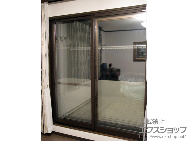 宮城県名取市のの二重窓（内窓） インプラス(ダストバリア)引き違い窓2枚建て 施工例