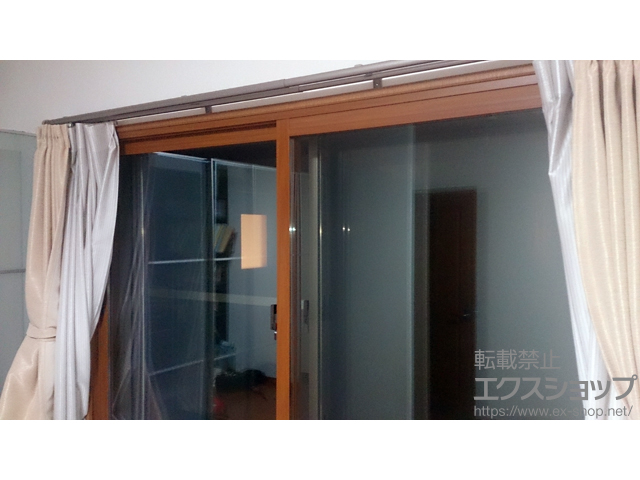 茨城県常総市のの二重窓（内窓） インプラス(ダストバリア)引き違い窓2枚建て 施工例