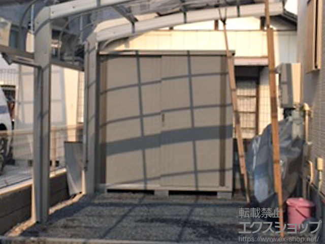 東京都東久留米市のの物置・屋外倉庫 グランプレステージジャスト（M-199AF WW） 施工例