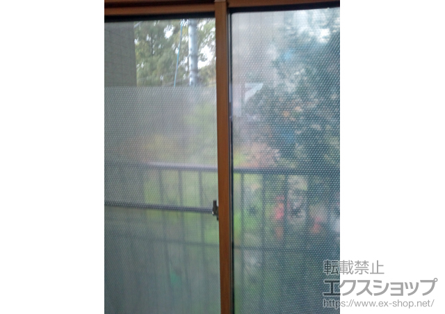 神奈川県横浜市のの二重窓（内窓） インプラス(ダストバリア)引き違い窓2枚建て 施工例