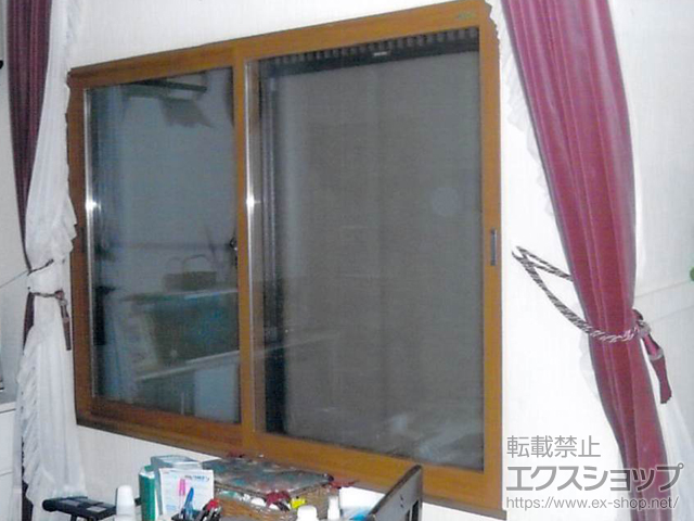 神奈川県横浜市のの二重窓（内窓） インプラス(ダストバリア)引き違い窓2枚建て 施工例