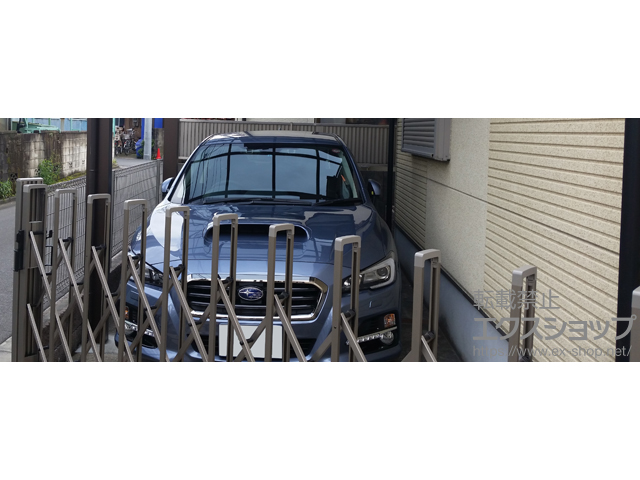 東京都墨田区ののカーゲート トリップゲート RB型 ノンレール 片開き 35S 施工例