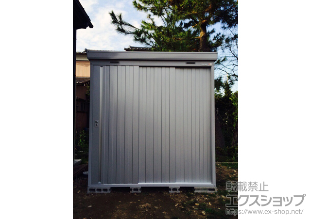 石川県白山市のの物置・屋外倉庫 ネクスタ 多雪地型(NXN-40H) 施工例