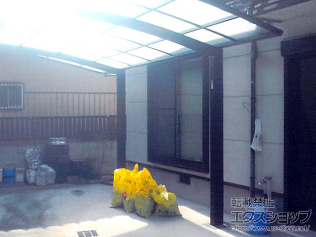 和歌山県和歌山市ののカーポート プレシオスポート 積雪〜20cm対応 施工例