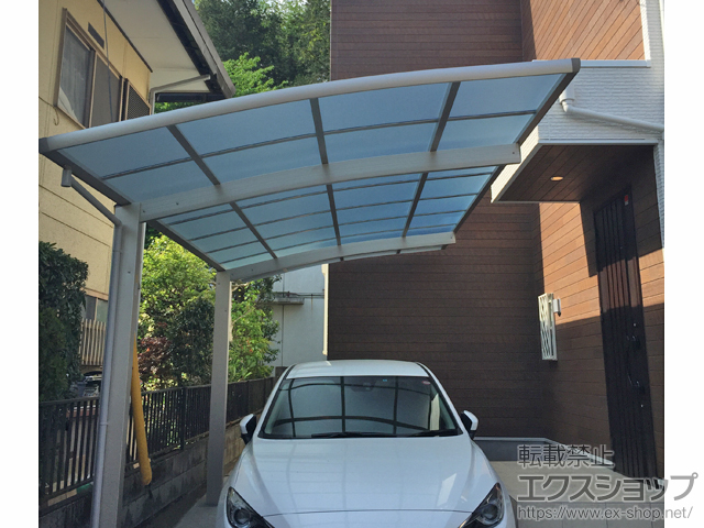 東京都稲城市ののカーポート レイナポートグラン　積雪〜20cm対応 施工例