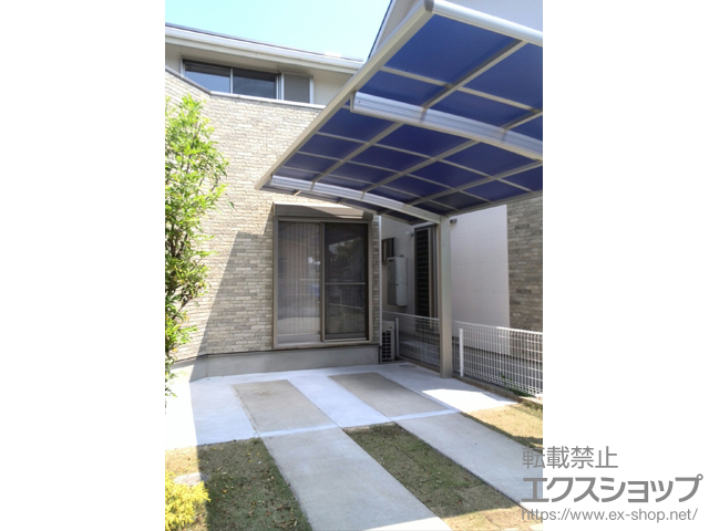 大阪府堺市ののカーポート プレシオスポート 積雪〜20cm対応 施工例