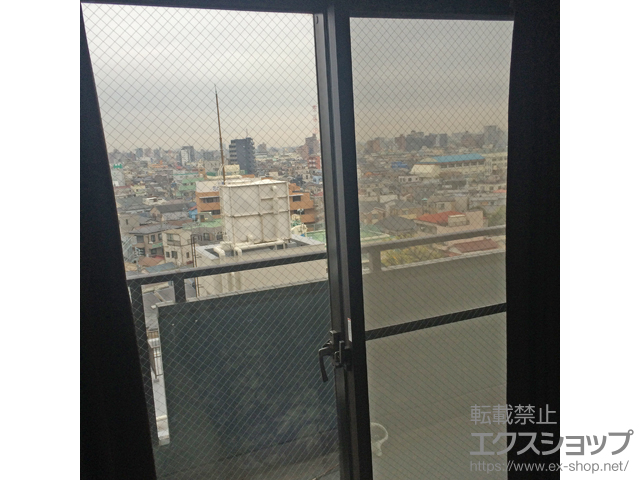 東京都荒川区のの二重窓（内窓） インプラス(ダストバリア)引き違い窓2枚建て 施工例