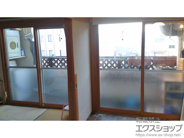 東京都文京区のの二重窓（内窓） インプラス ダストバリア仕様 引違い窓 2枚建 施工例