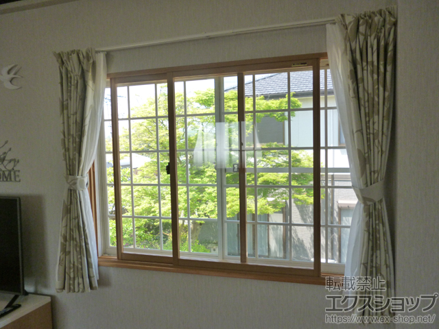 愛知県豊田市のの二重窓（内窓） プラマードU引違い窓2枚建て 施工例