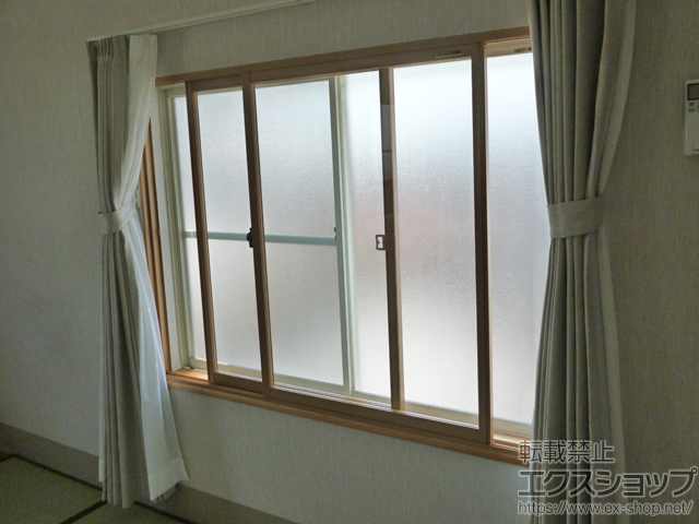 愛知県豊田市のの二重窓（内窓） プラマードU引違い窓2枚建て 施工例