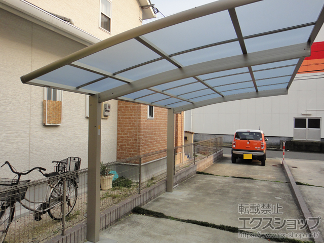 福岡県久留米市ののカーポート レイナポートグラン　積雪〜20cm対応 施工例