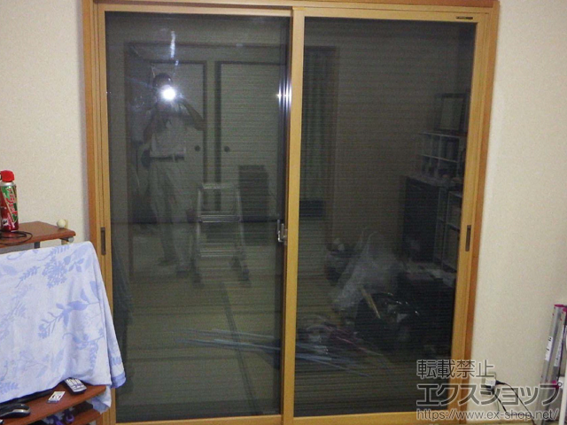 三重県松阪市のの二重窓（内窓） プラマードU引違い窓2枚建て 施工例