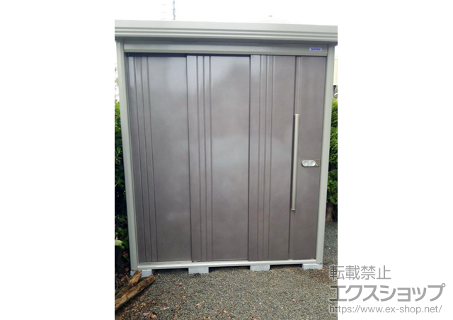 山梨県上野原市のの物置・屋外倉庫 Mr.ストックマンダンディー　一般型(ND-1815) 施工例