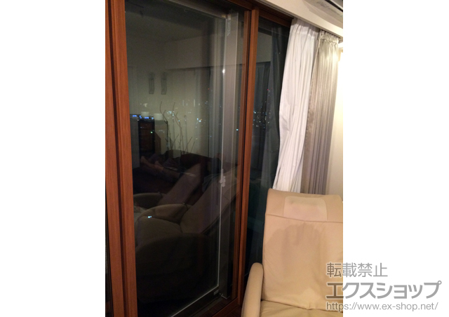 東京都新宿区のの二重窓（内窓） インプラス(ダストバリア)引き違い窓4枚建て 施工例