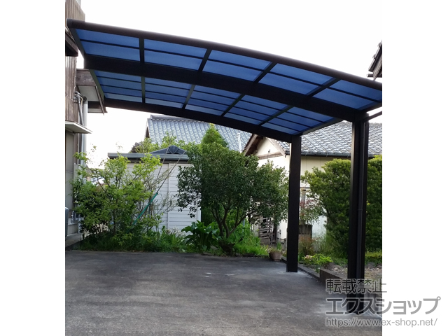 佐賀県伊万里市ののカーポート レイナポートグラン　積雪〜20cm対応 施工例