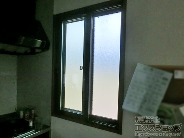 岐阜県加茂郡川辺町のの二重窓（内窓） インプラス ダストバリア仕様 引違い窓 2枚建 施工例