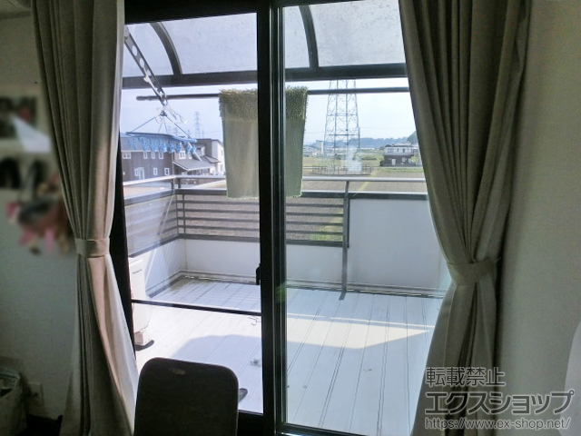 岐阜県加茂郡川辺町のの二重窓（内窓） インプラス ダストバリア仕様 引違い窓 2枚建 施工例