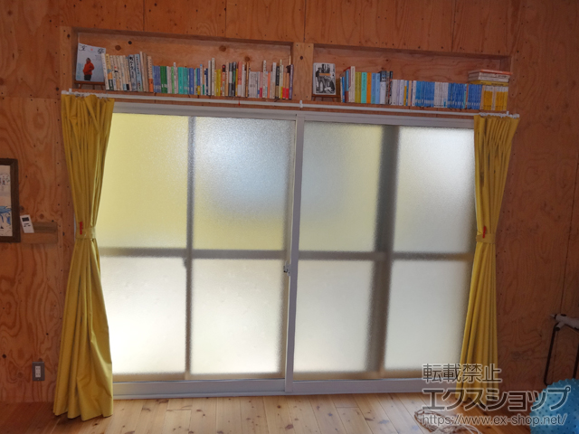 愛知県名古屋市のの二重窓（内窓） インプラス ダストバリア仕様 引違い窓 2枚建 施工例