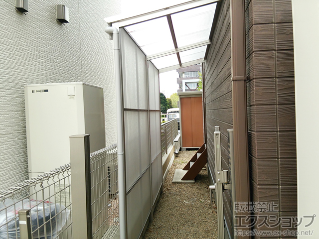 群馬県前橋市ののストックヤード ストックヤードII オープンタイプ 積雪〜20cm対応 施工例