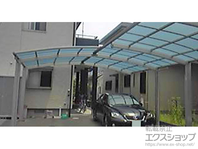 佐賀県三養基郡みやき町ののカーポート レイナポートグラン　積雪〜20cm対応 施工例