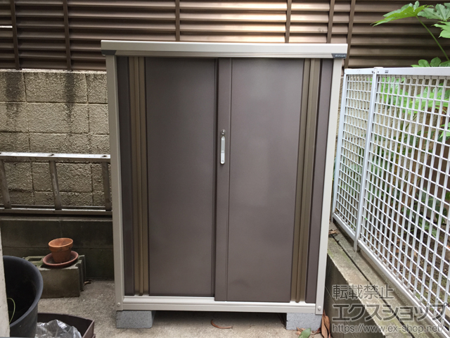 東京都世田谷区のの物置・屋外倉庫 グランプレステージジャスト(M-115CT　WB) 施工例