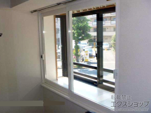 神奈川県横浜市のの二重窓（内窓） プラマードU 引違い窓 2枚建 施工例