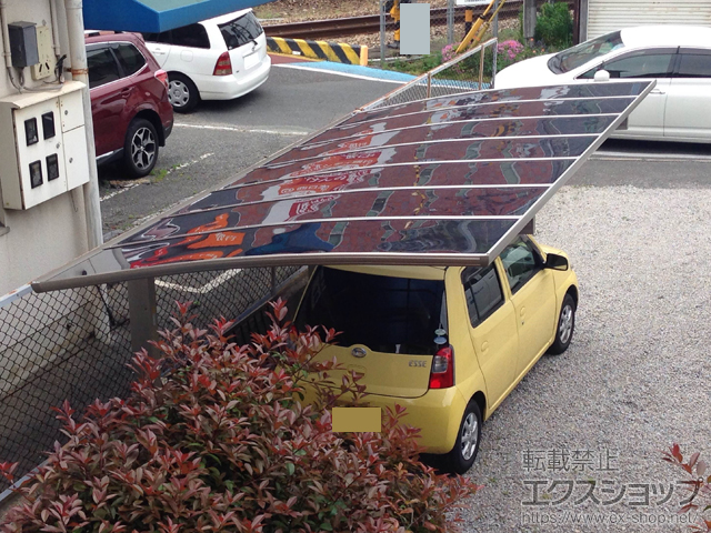 福岡県筑紫野市ののカーポート プレシオスポート 積雪〜20cm対応 施工例