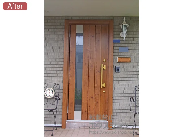 �V��������s��LIXIL ���N�V���i�g�X�e���j�̌��փh�A ���V�F���g K4�d�l22�ЊJ��L(�����}��) 800�^ �{�H��