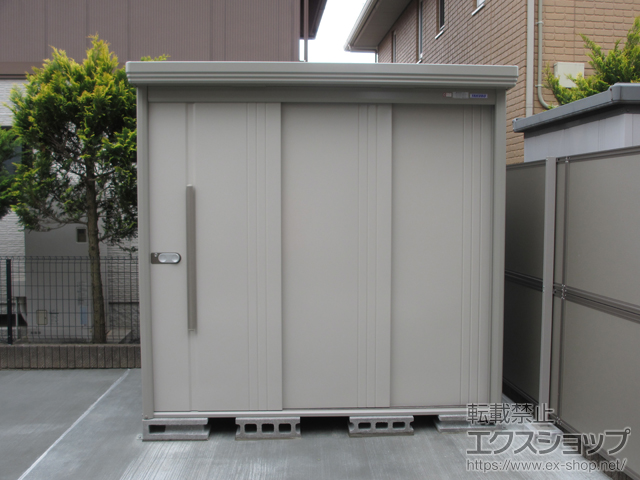 岩手県盛岡市のの物置・屋外倉庫 Mr.ストックマンダンディ 多雪型(ND-S2215W) 施工例