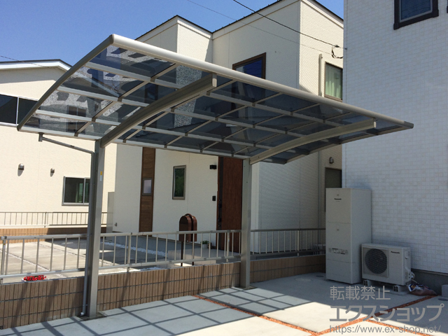 埼玉県本庄市ののカーポート プレシオスポート 積雪〜20cm対応 施工例