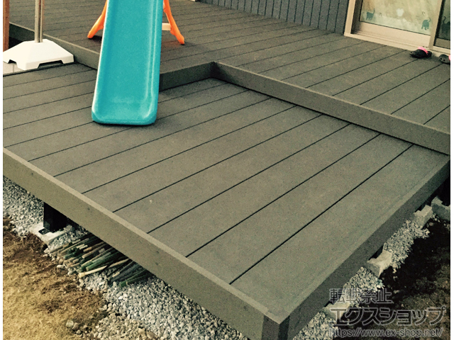 埼玉県飯能市ののウッドデッキ リウッドデッキ 200 施工例