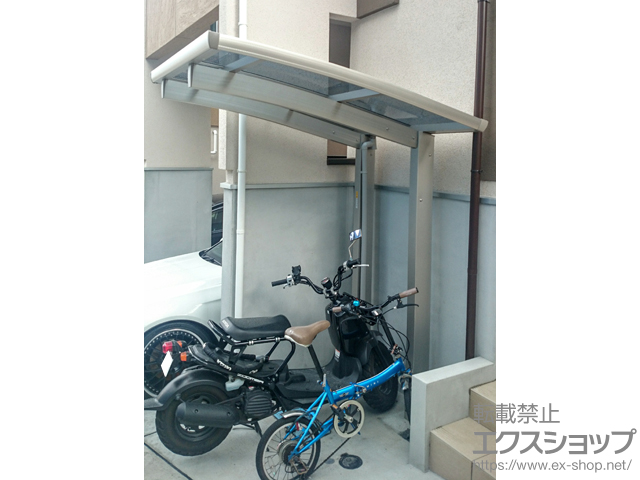 東京都板橋区ののサイクルポート・駐輪場 プレシオスポート ミニ 積雪〜20cm対応 施工例