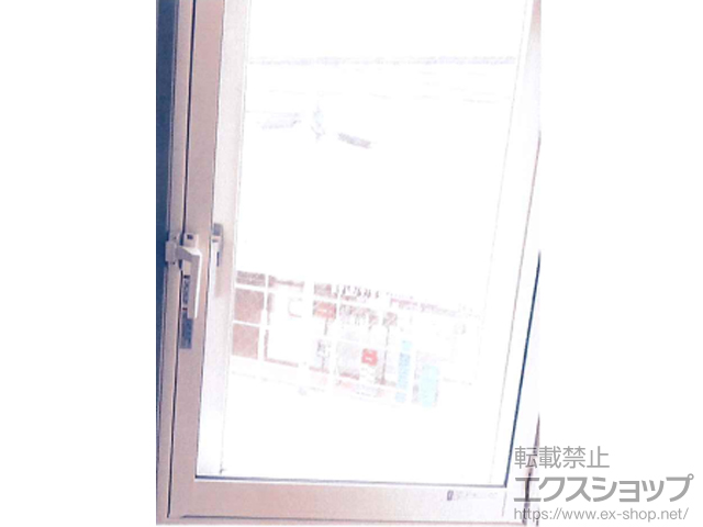 東京都港区のの二重窓（内窓） インプラス ダストバリア仕様 開き窓 外観左吊元 施工例