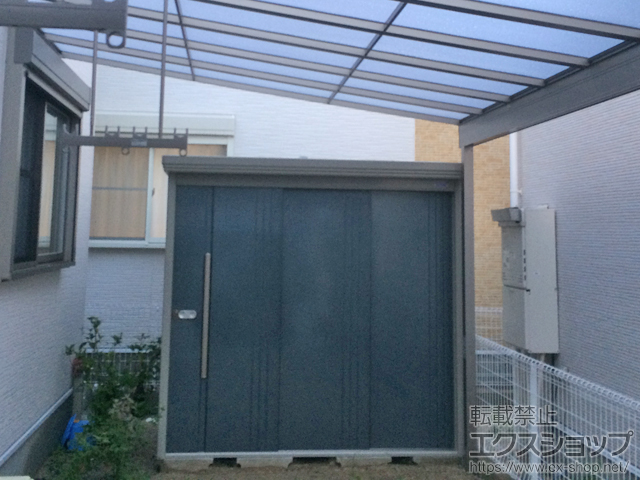 福岡県太宰府市のの物置・屋外倉庫 Mr.ストックマンダンディ 一般型（ND-2219Y） 施工例